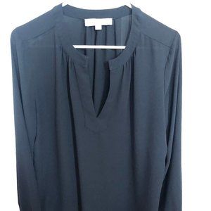 Black Professional Work Blouse
